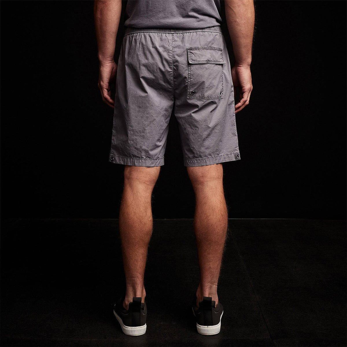 Parachute Flight Short in Flannel Pigment | James Perse Los Angeles