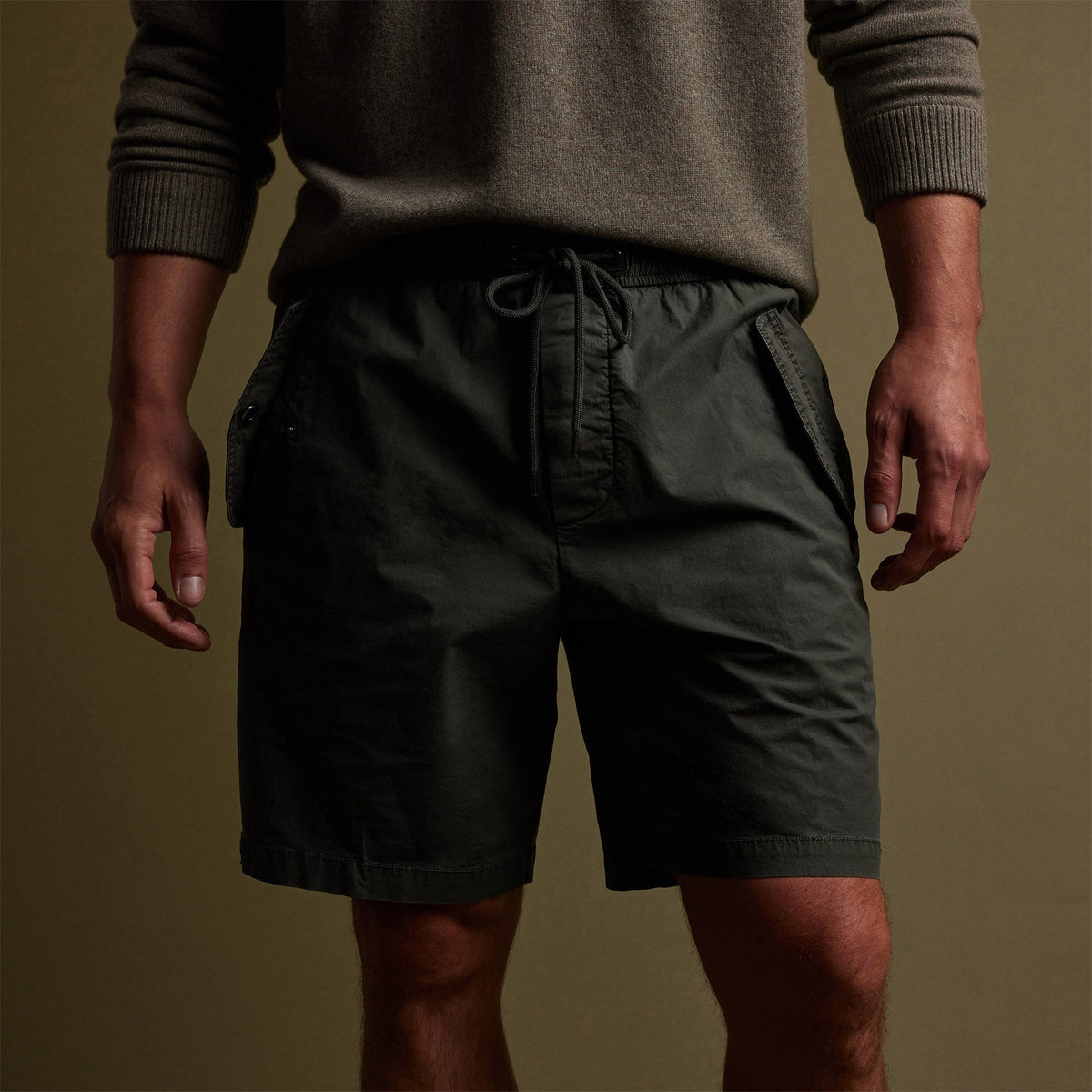 Parachute Flight Short in Marsh Pigment | James Perse Los Angeles
