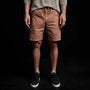 Relaxed Stretch Polplin Short in Nutmeg Pigment | James Perse Los Angeles