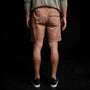 Relaxed Stretch Polplin Short in Nutmeg Pigment | James Perse Los Angeles