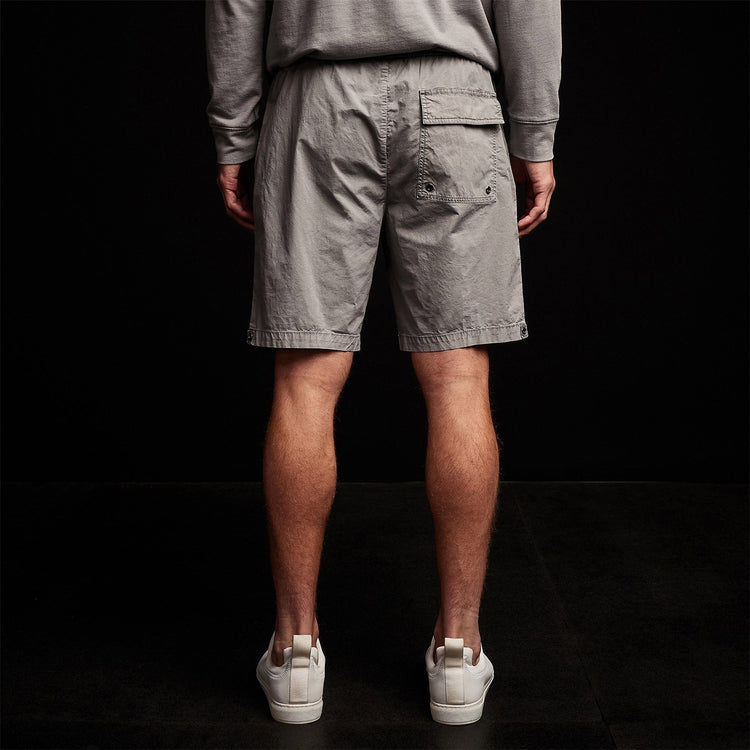 Parachute Flight Short in Silver Grey Pigment | James Perse Los Angeles