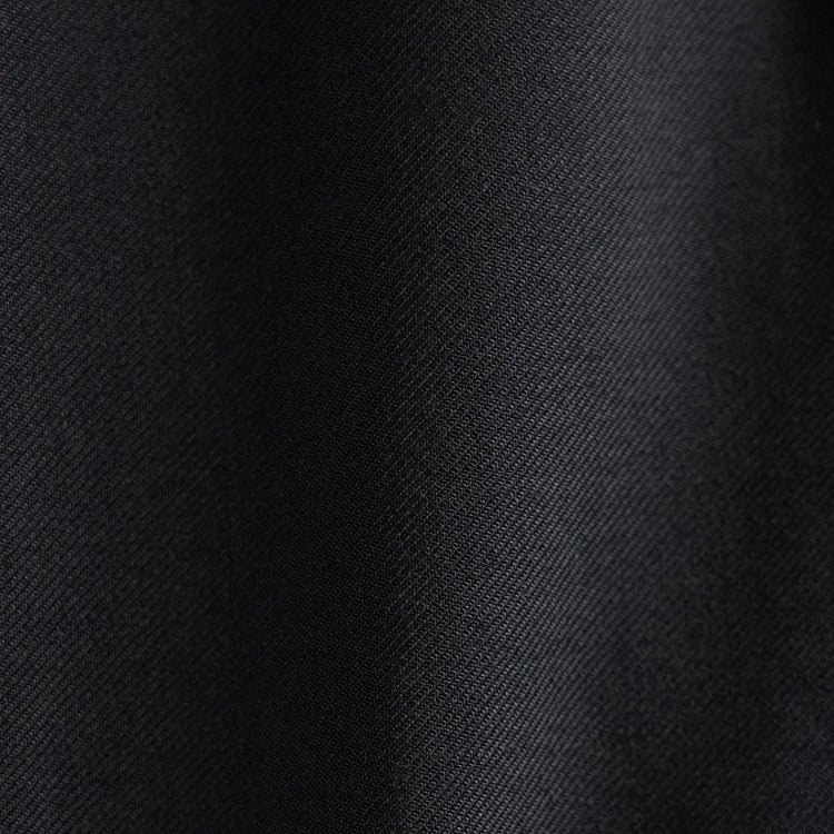 Wool Blend Trouser - Black