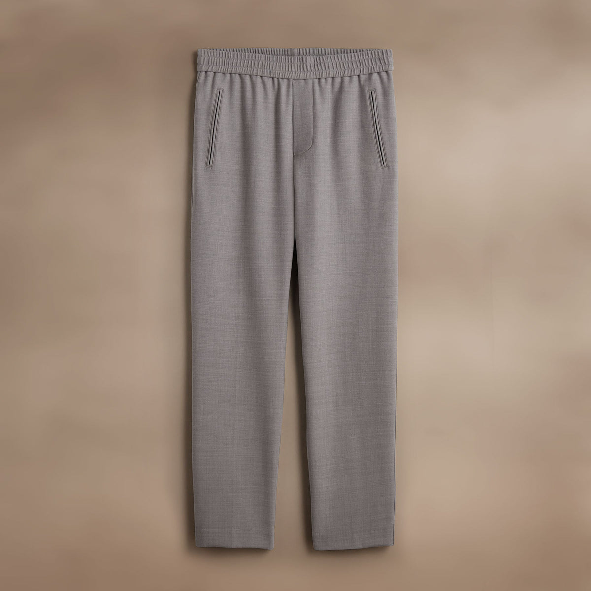 Wool Blend Trouser  in Heather Grey | James Perse Los Angeles