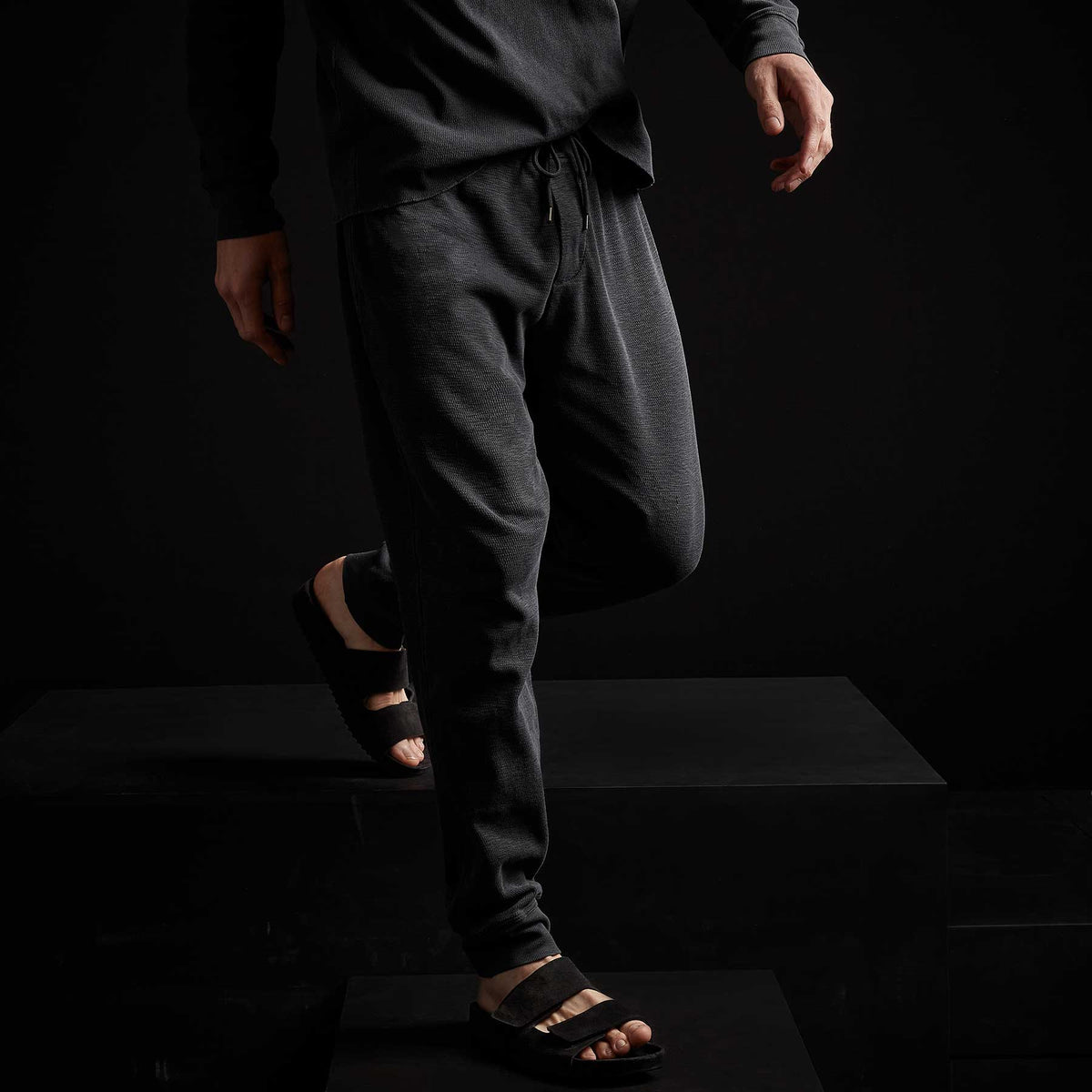 Thermal Sweat Pant - Magma Pigment | James Perse Los Angeles