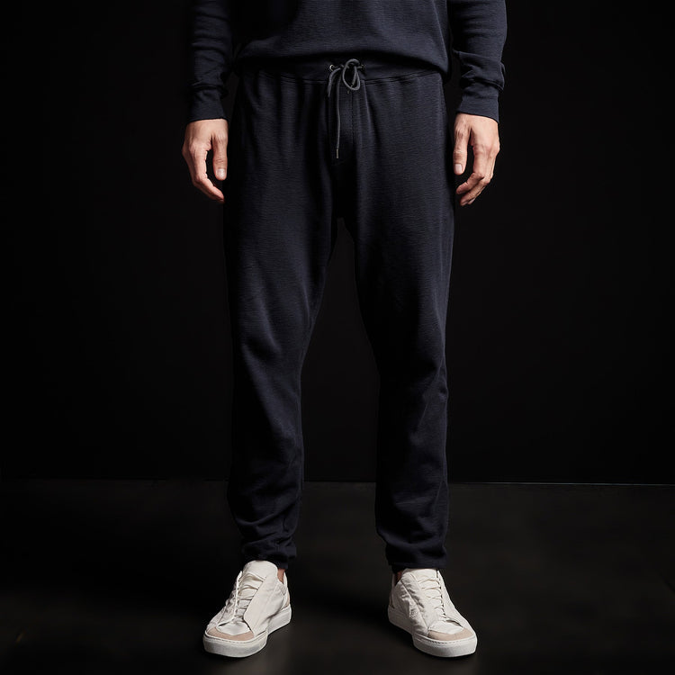 Thermal Sweat Pant in Blue Oil | James Perse Los Angeles 