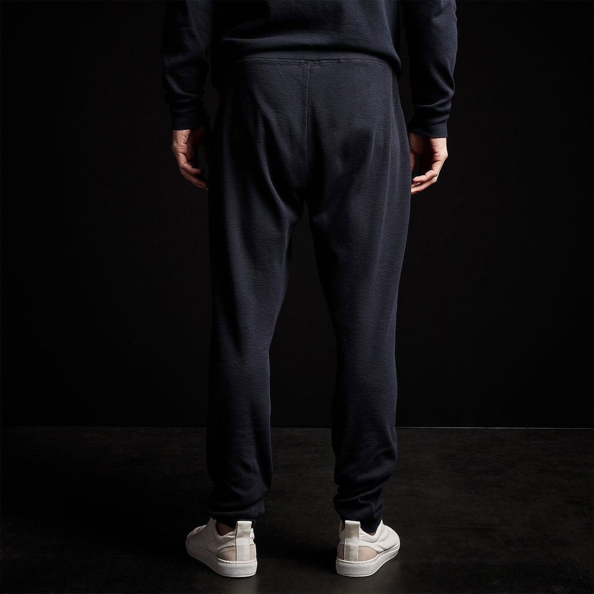 Thermal Sweat Pant in Blue Oil | James Perse Los Angeles 