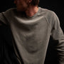 Long Sleeve Thermal Raglan - Greystone Pigment | James Perse Los Angeles