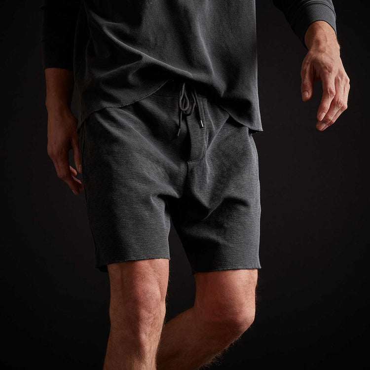 Thermal Sweat Short in Magma Pigment | James Perse Los Angeles