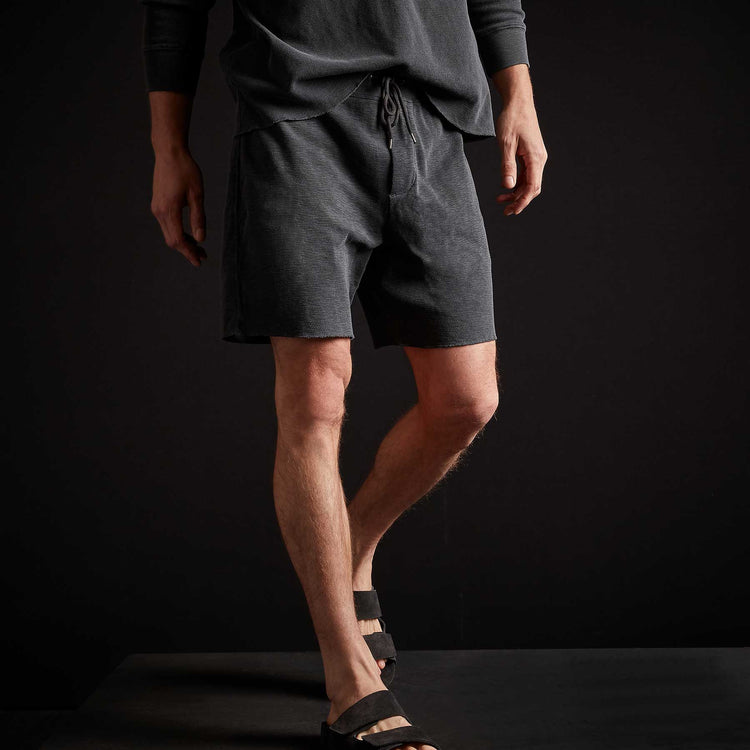 Thermal Sweat Short in Magma Pigment | James Perse Los Angeles