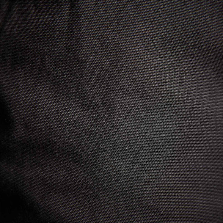 Stretch Canvas Work Short In Black | James Perse Los Angeles