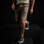 Stretch Canvas Work Short In Fawn Pigment | James Perse Los Angeles