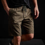 Stretch Canvas Work Short - Hunter Pigment | James Perse Los Angeles