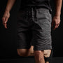 Stretch Canvas Work Short - Magma Pigment | James Perse Los Angeles