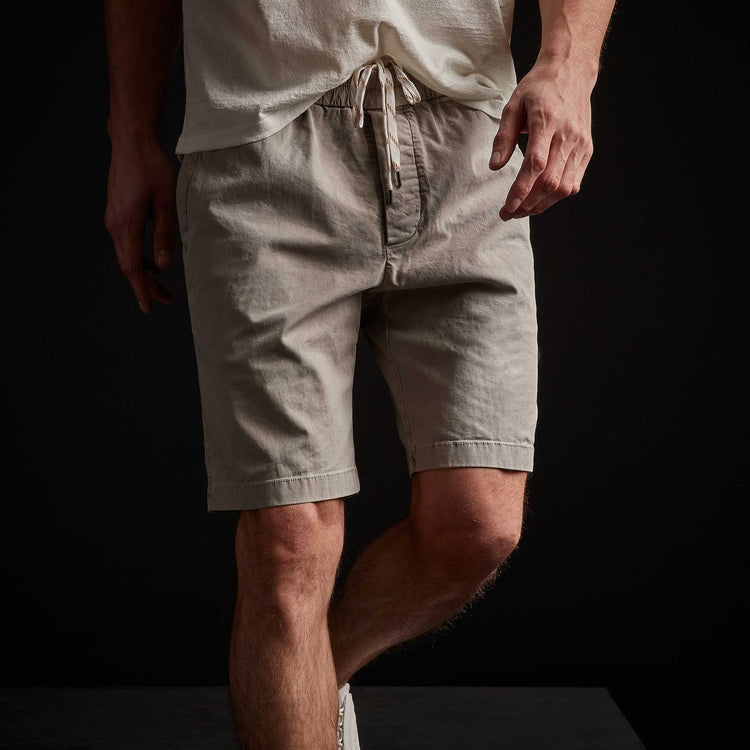 Stretch Canvas Work Short - Mineral Pigment | James Perse Los Angeles