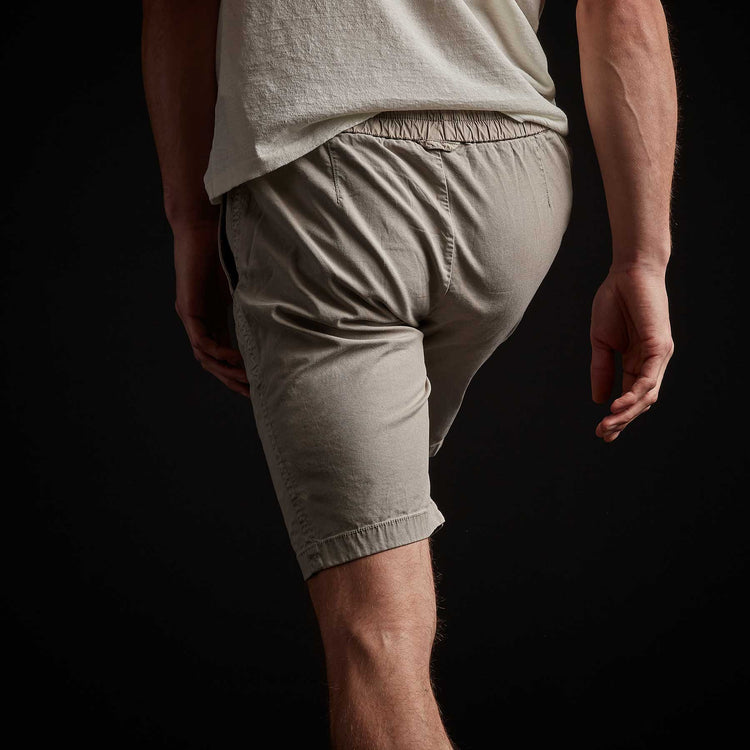 Stretch Canvas Work Short - Mineral Pigment | James Perse Los Angeles