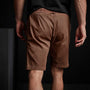 Stretch Canvas Work Short - Malt Pigment | James Perse Los Angeles
