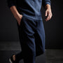 Stretch Wool Pant in Deep Navy | James Perse Los Angeles