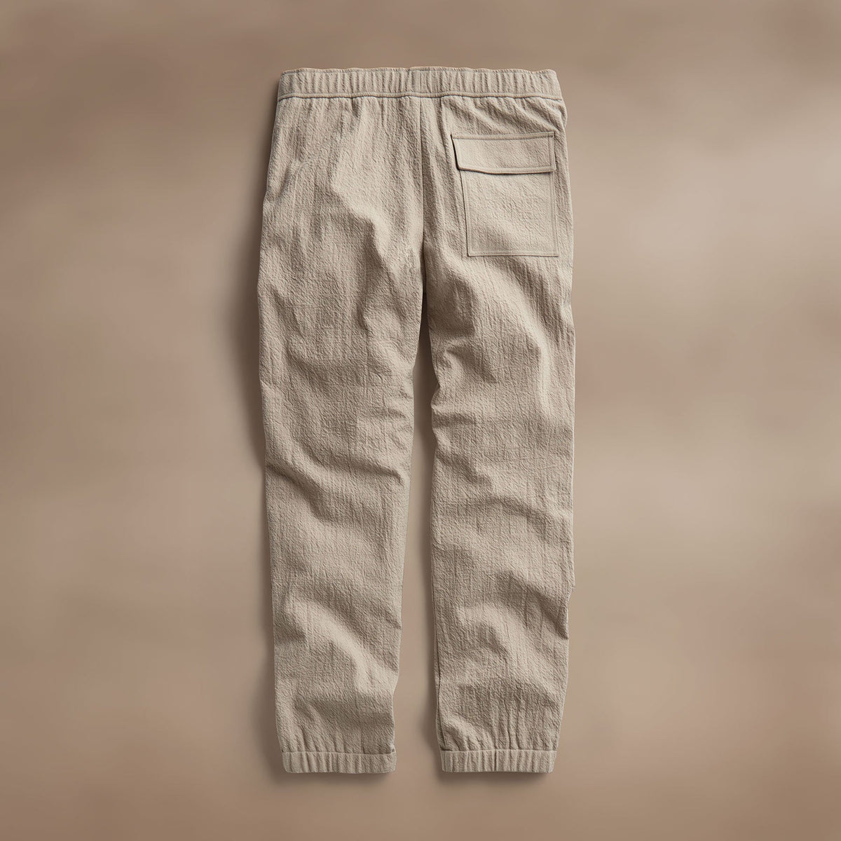 Stretch Poly Wool Flight Pant in Light Tan | James Perse Los Angeles