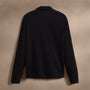 Sueded Jersey Rugby Polo in Black | James Perse Los Angeles