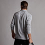 Sueded Jersey Rugby Polo in Breeze Pigment | James Perse Los Angeles