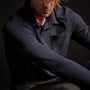 Sueded Jersey Rugby Polo - Deep | James Perse Los Angeles