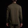 Sueded Jersey Rugby Polo in Dark Olive Pigment | James Perse Los Angeles