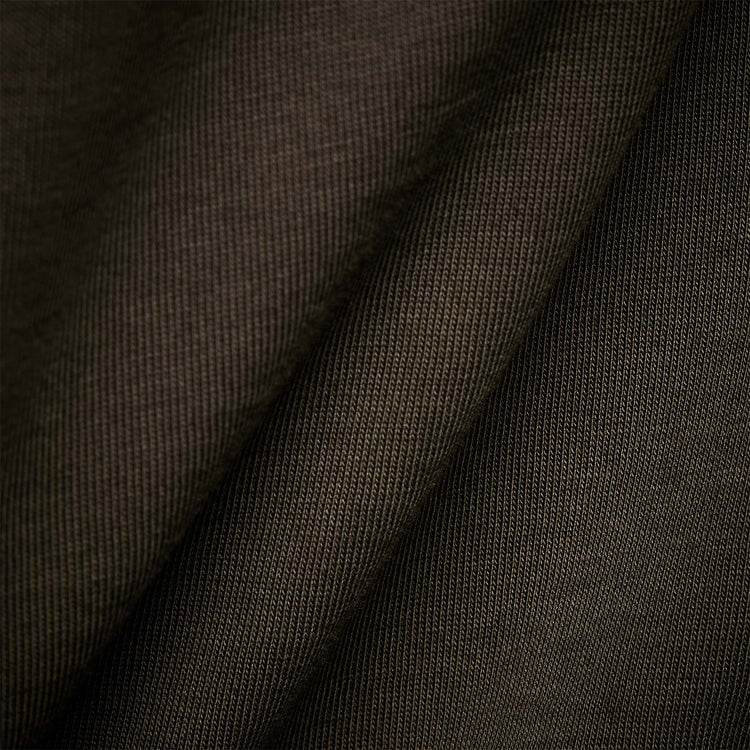 Sueded Jersey Rugby Polo in Dark Olive Pigment | James Perse Los Angeles