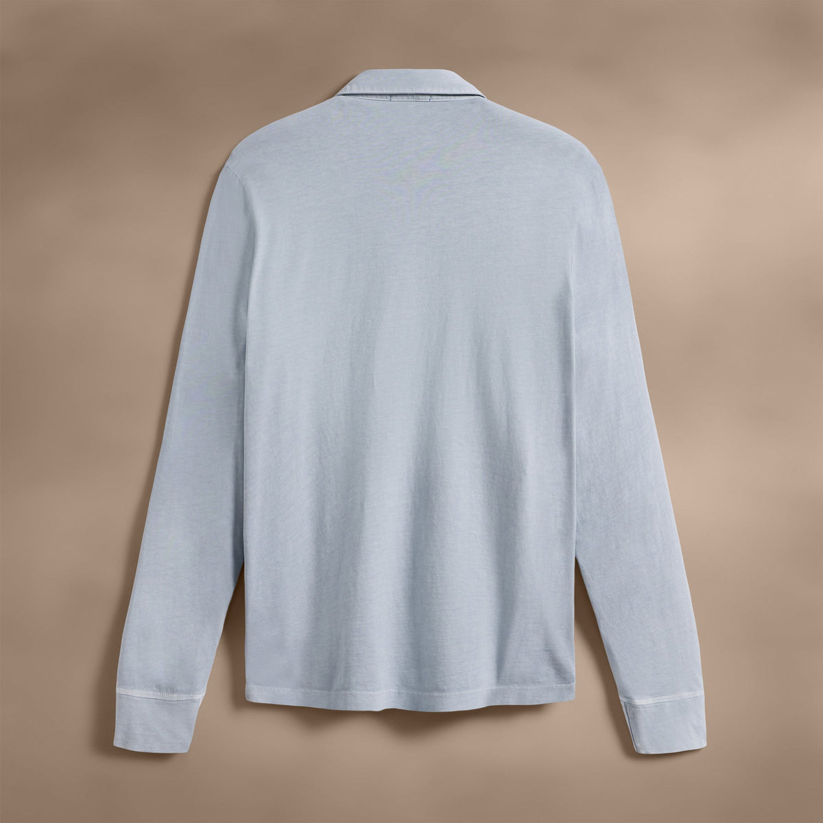 Sueded Jersey Rugby Polo in Grey Glacier Pigment | James Perse Los Angeles