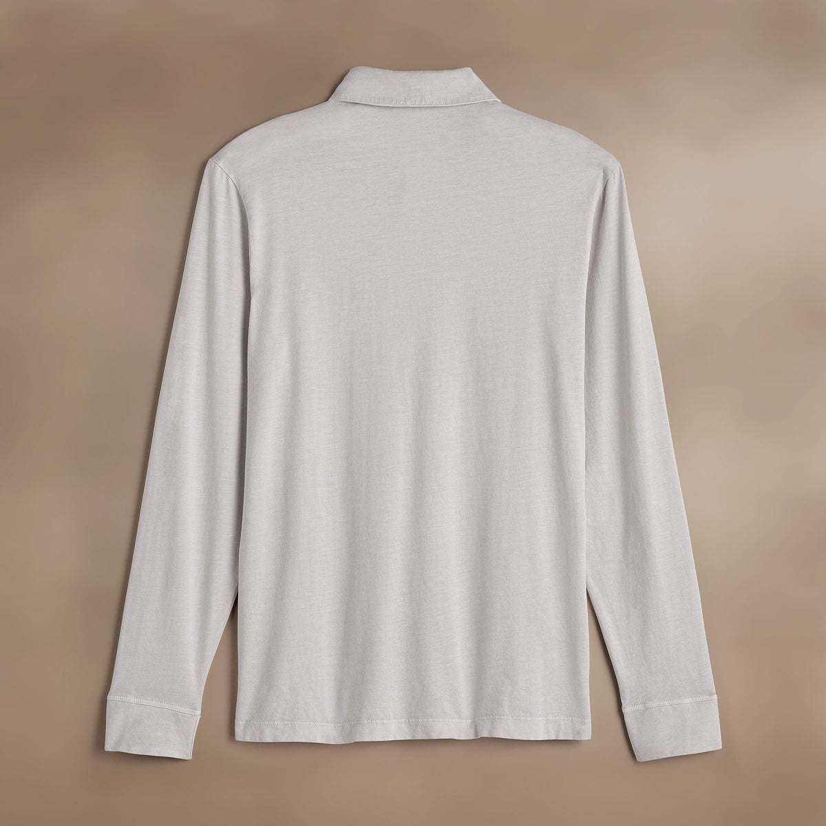 Sueded Jersey Rugby Polo in Light Mist Pigment | James Perse Los Angeles