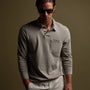 Sueded Jersey Rugby Polo in Mineral Pigment | James Perse Los Angeles