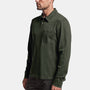 Sueded Jersey Rugby Polo In Marsh Pigment | James Perse Los Angeles