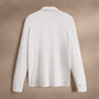 Sueded Jersey Rugby Polo in White | James Perse Los Angeles