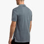 Sueded Jersey Mountain Graphic Polo In North Pigment | James Perse Los Angeles