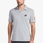 Sueded Jersey Bar Graphic Polo In Paver Pigment | James Perse Los Angeles