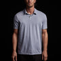 Sueded Jersey Polo in Aura Pigment | James Perse Los Angeles