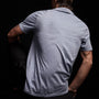 Sueded Jersey Polo in Aura Pigment | James Perse Los Angeles