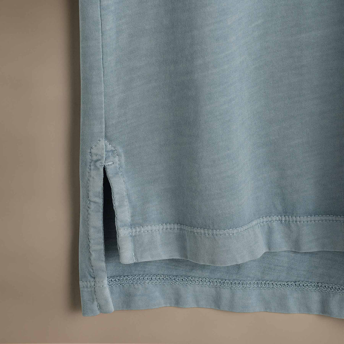 Sueded Jersey Polo in Azure Pigment | James Perse Los Angeles