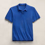 Sueded Jersey Polo in Baltic Blue | James Perse Los Angeles
