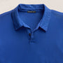 Sueded Jersey Polo in Baltic Blue | James Perse Los Angeles