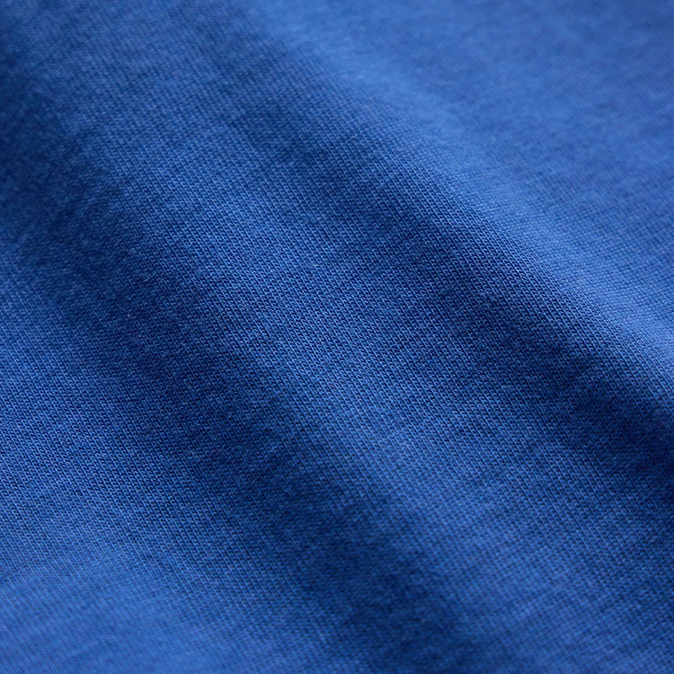 Sueded Jersey Polo in Baltic Blue | James Perse Los Angeles