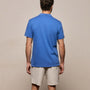 Sueded Jersey Polo in Baltic Blue | James Perse Los Angeles