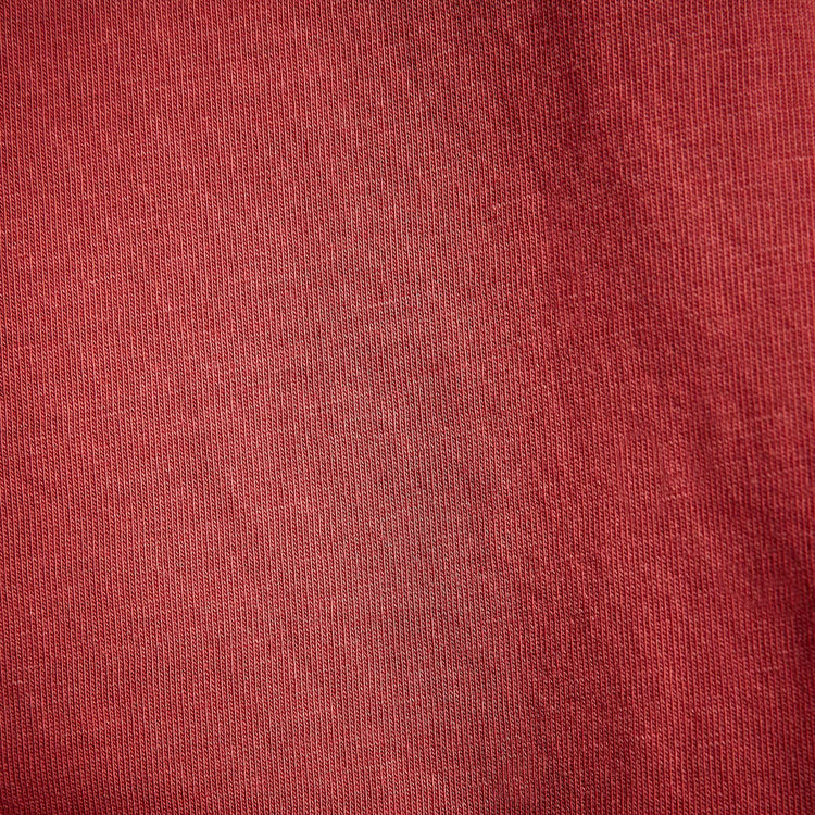 Sueded Jersey Polo in Brick Pigment | James Perse Los Angeles