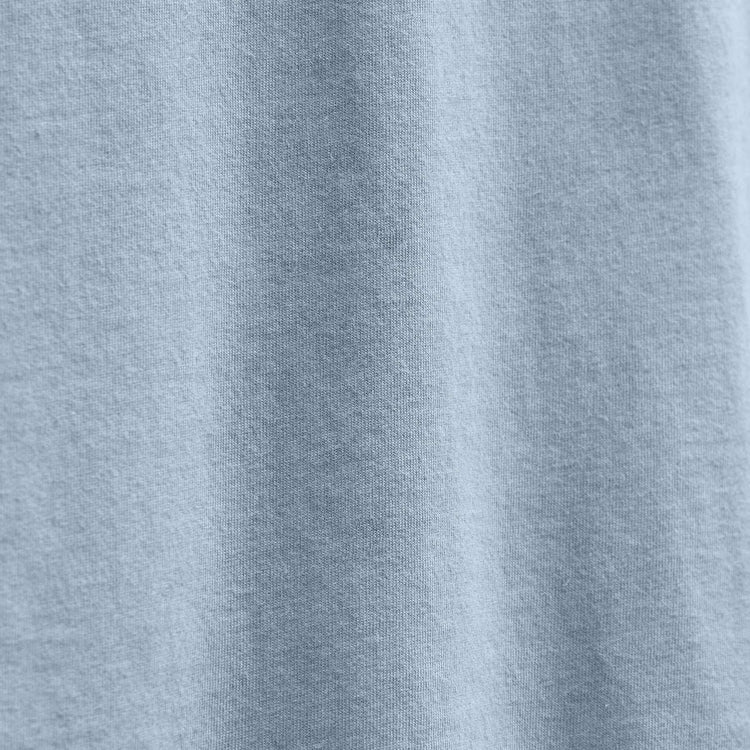Sueded Jersey Polo in Bluestone Pigment | James Perse Los Angeles