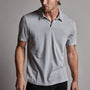 Sueded Jersey Polo in Breeze Pigment | James Perse Los Angeles