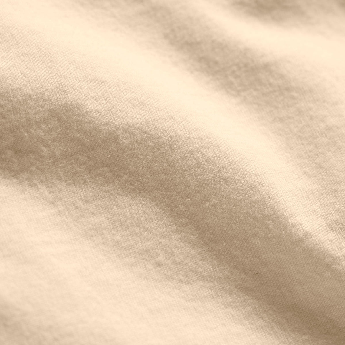 Sueded Jersey Polo in Buttercream Pigment | James Perse Los Angeles