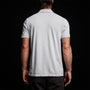 Sueded Jersey Polo in Baby Blue Pigment | James Perse Los Angeles