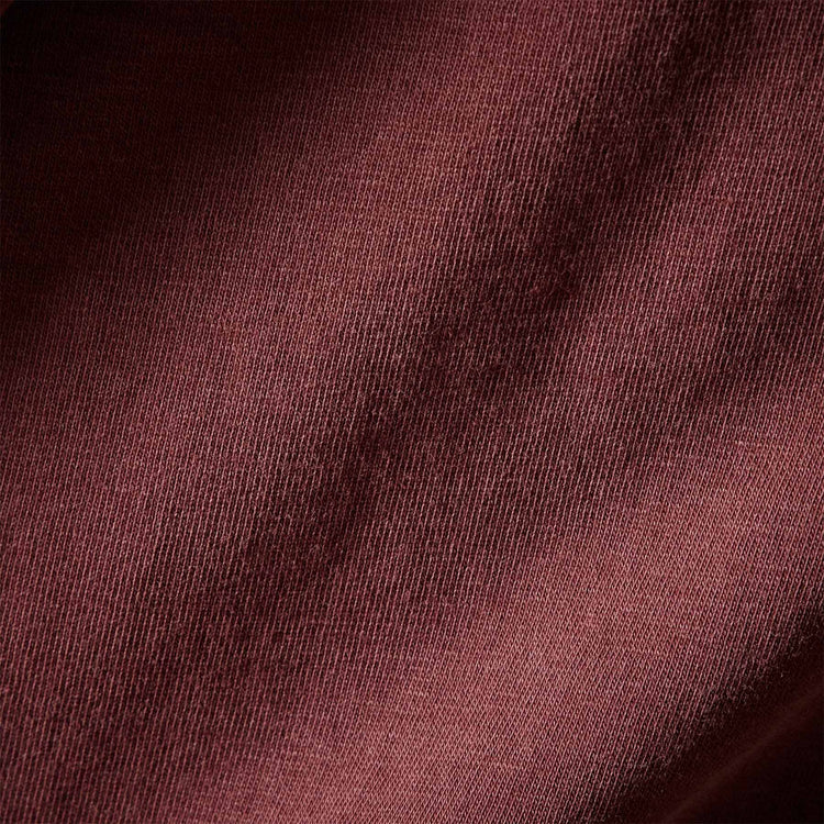 Sueded Jersey Polo in Claret Pigment | James Perse Los Angeles