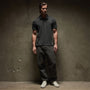 Revised Standard Polo in Carbon Pigment | James Perse Los Angeles