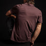 Sueded Jersey Polo in Dahlia | James Perse Los Angeles