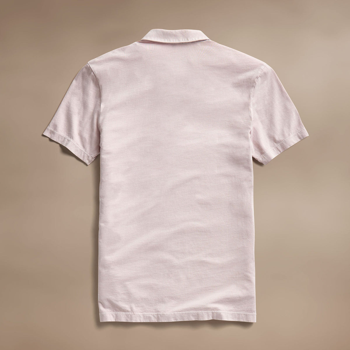 Sueded Jersey Polo in Degas Pigment | James Perse Los Angeles
